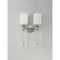 Maxim Lighting Lucent 2-Light Wall Sconce 16108WTCLPN - alternate 2
